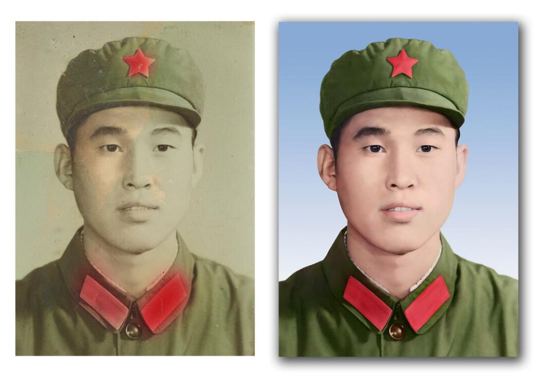 锡林浩特破损照片修复-18